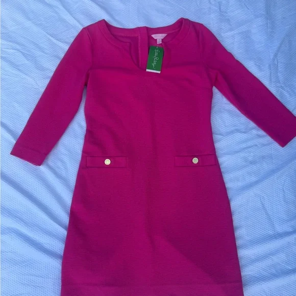 Lilly Pulitzer Fuchsia Dress - Picture 1 of 9